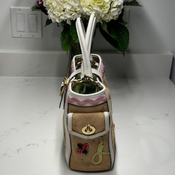 Coach 4439 Limited Edition Ladybug Hampton Tote Handbag + COACH dust bag - Picture 5 of 14